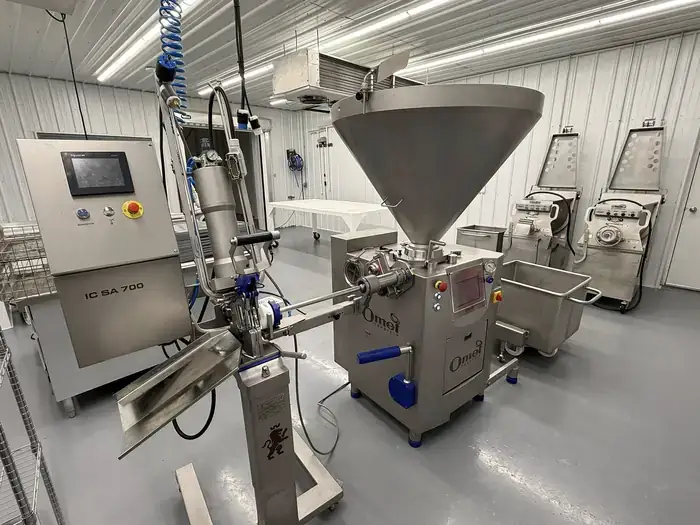 Bitter Creek Meats processing equipment